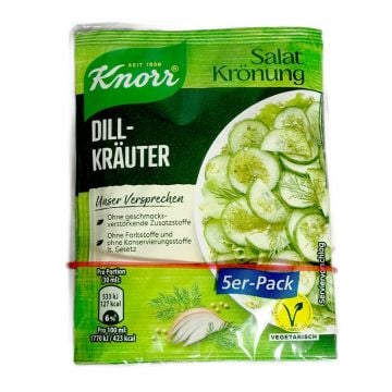 KNORR Salad Kroenung Dill-Krauter (5 pack)