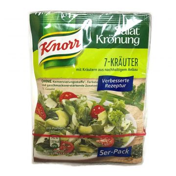 Knorr Salatkroenung 7 Kraeuter (7 herbs) 5 pack