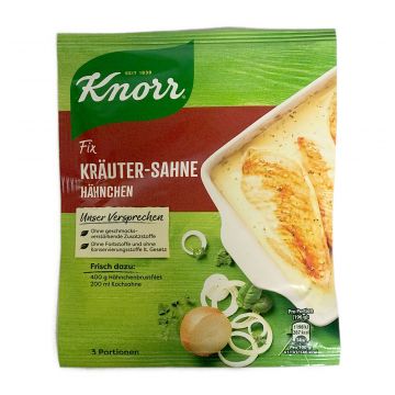 KNORR FIX Krauter-Sahne Hahnchen (Herbs & Cream Chicken)
