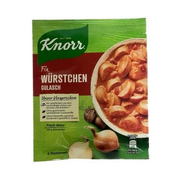 KNORR FIX Wurstchen Gulasch (Sausage Gulash) 