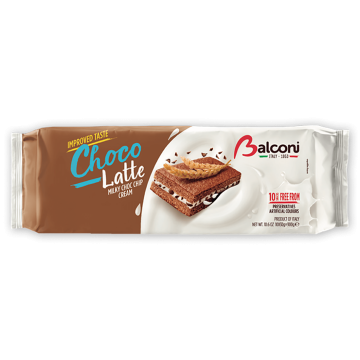 BALCONI Cake Bars Choco Latte (10pcs) 300g
