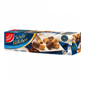 EDEKA G&G Schoko Roellchen 125g