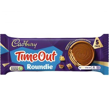 CADBURY TIME OUT ROUNDIE Milk Chocolate Wafes 150g (5.3oz)