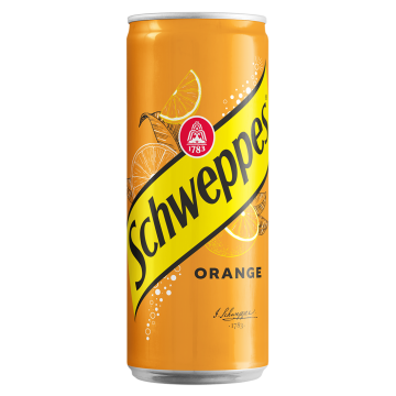 SCHWEPPES ORANGE can 330ml