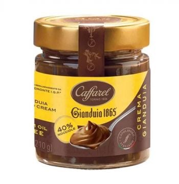 CAFFAREL Gianduia Hazelnut Spread Cream 210g