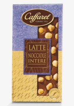 CAFFAREL MILK HAZELNUT BAR 150g