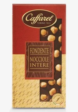 CAFFAREL DARK HAZELNUT BAR 150g