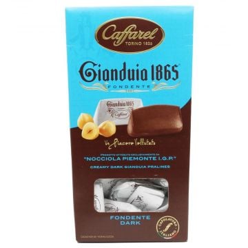 CAFFAREL Dark Gianduia Pralines 150g