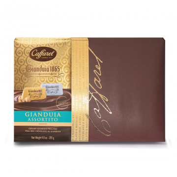 CAFFAREL GIANDUIA Assorted Chocolates BOX 255g