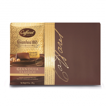 CAFFAREL GIANDUIA Classico Milk Chocolates BOX 255g