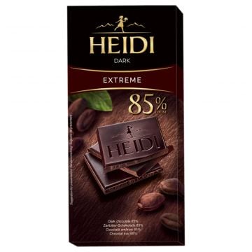 HEIDI Dark Extreme Chocolate 85% 80g
