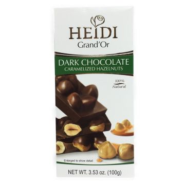 Heidi Grand'or Chocolate Hazelnuts Dark 100g