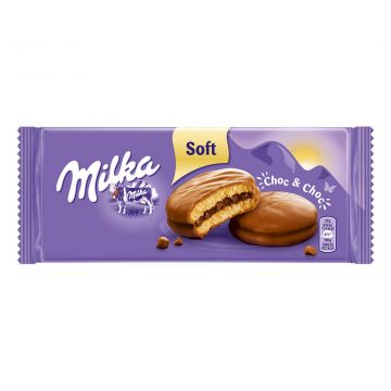 MILKA Chocolate Covered Biscuits CHOC&CHOC 150g