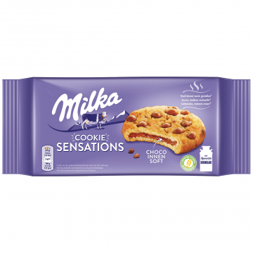 Milka Cookies Sensation (with chocolate inside) 156g