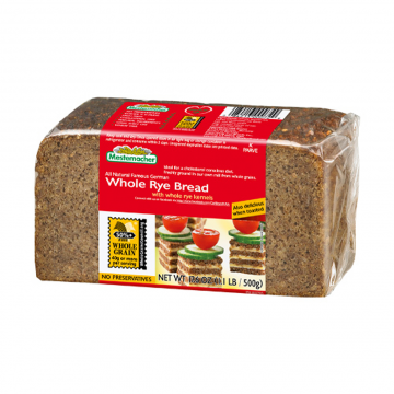 MESTEMACHER Whole Rye Bread 500g