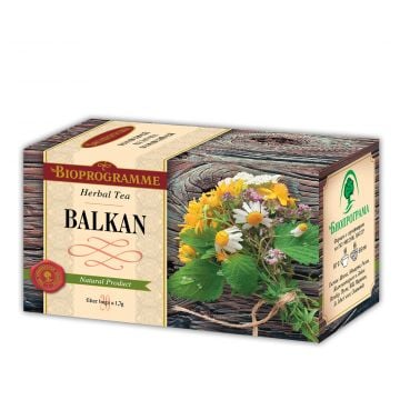 Bioprograma PREMIUM Herbal Tea BALKAN 20 bags x 1.7g