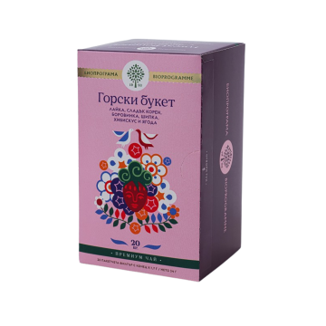 Bioprograma PREMIUM Herbal Tea Forest Bouquet 20 bags x 1.7g