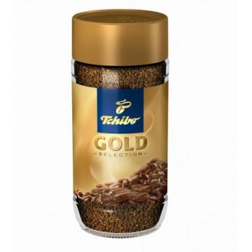 Tchibo Gold Selection Instant Coffee (glass) 100g