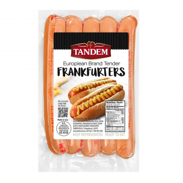 Tandem European Tender Frankfurters