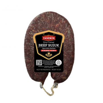 Beef Sujuk Dry Cured Specialty Salami Tandem