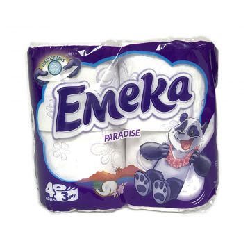 EMEKA Scented Toilet Paper Paradise (3-ply) 4rolls x 17.6m
