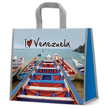 I Love Venezuela Reusable Shopping Bag
