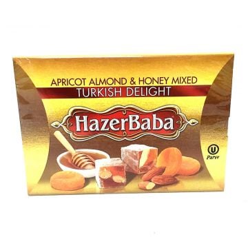 Hazer Baba Apricot - Almond - Honey Turkish Delight 250g