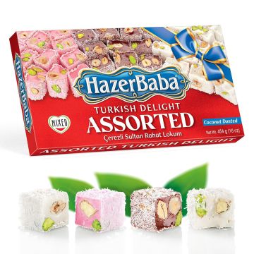 Hazer Baba Pistachio Turkish Delight (Sultan) 454g