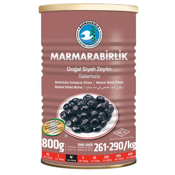 Marmarabirlik Black Olives Super Can 800g