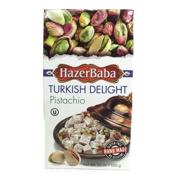 Hazerbaba Pistachio Turkish Delight 100g
