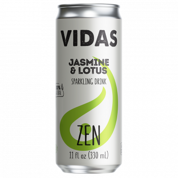 VIDAS Fine Sparkling Jasmine & Lotus Drink (ZEN) 330ml