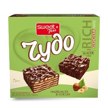 Chocolate Wafer Cakes Chudo Hazelnut 115g