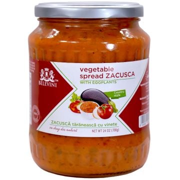 BELEVINI Eggplant Spread "ZACUSCA" w/ Vegetables 700g